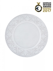 Тарелка столовая  "Авеню" 28см, серая, RUA NOVA