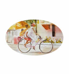 Овальна тарелка "Sem"PEDALANDO