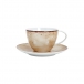 Чашка чайная с блюдцем "BLEND SIMPLE BEIDGE", 330 мл
