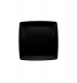 Тарелка столовая квадратная Carre Black