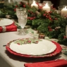 Тарелка столовая "РОЖДЕСТВЕНСКАЯ корона" 29см COROA NATAL