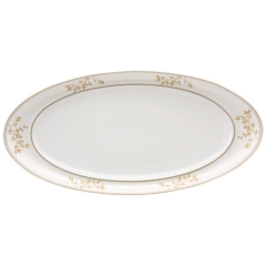 Блюдо овальное большое 47x23см "PEARL"